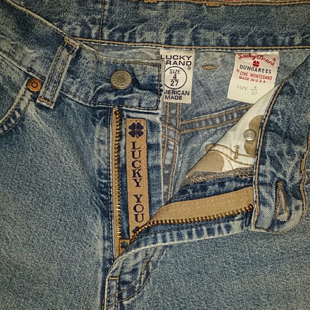 USA LUCKY BRAND Jeans Dungarees Sz 4